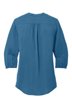 Load image into Gallery viewer, City of Hope | Women's 3/4-Sleeve Textured Crepe Tunic