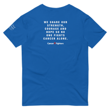 Load image into Gallery viewer, Cancer Fighters "Nurture Engage Empower" T-Shirt