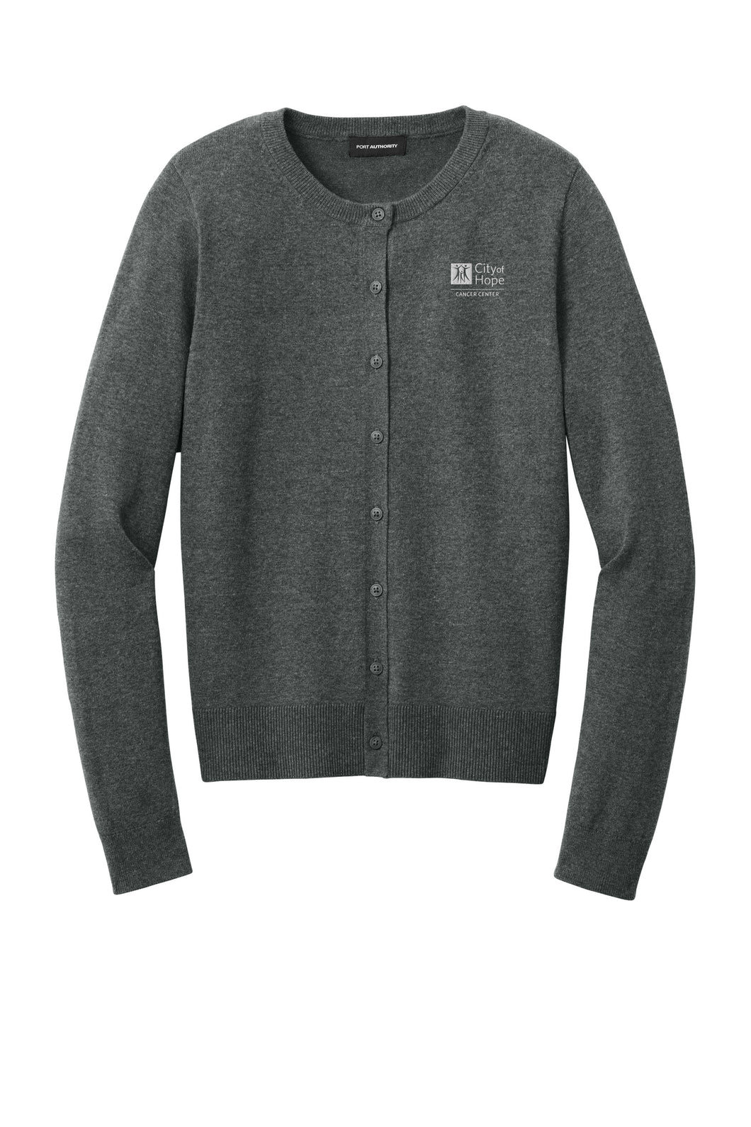 City of Hope | Women’s Easy Care Crewneck Cardigan Sweater