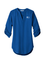 Load image into Gallery viewer, City of Hope | Women’s 3/4-Sleeve Tunic Blouse
