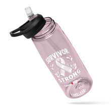 Load image into Gallery viewer, Cancer Fighters &quot;Survivor Strong&quot; Sports Water Bottle
