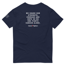 Load image into Gallery viewer, Cancer Fighters &quot;Nurture Engage Empower&quot; T-Shirt
