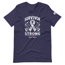 Load image into Gallery viewer, Cancer Fighters &quot;Survivor Strong&quot; T-Shirt
