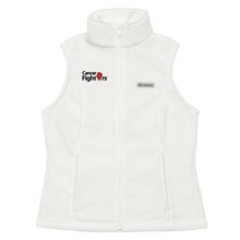 Load image into Gallery viewer, Cancer Fighters Women’s Columbia Fleece Vest
